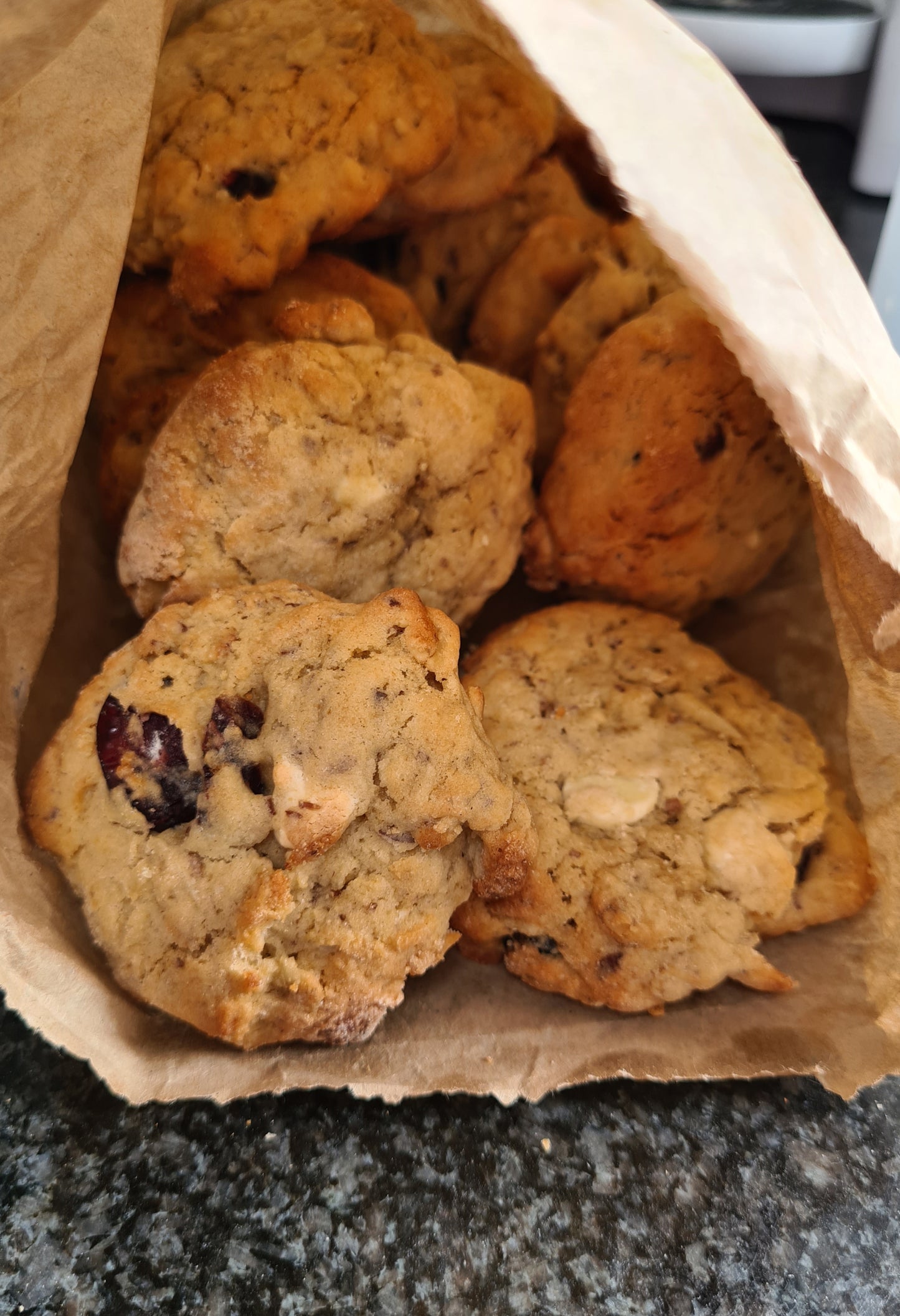 Cranberry and White Chocolate Lactation Cookies