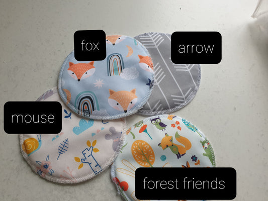 Limited Print Breast Pads