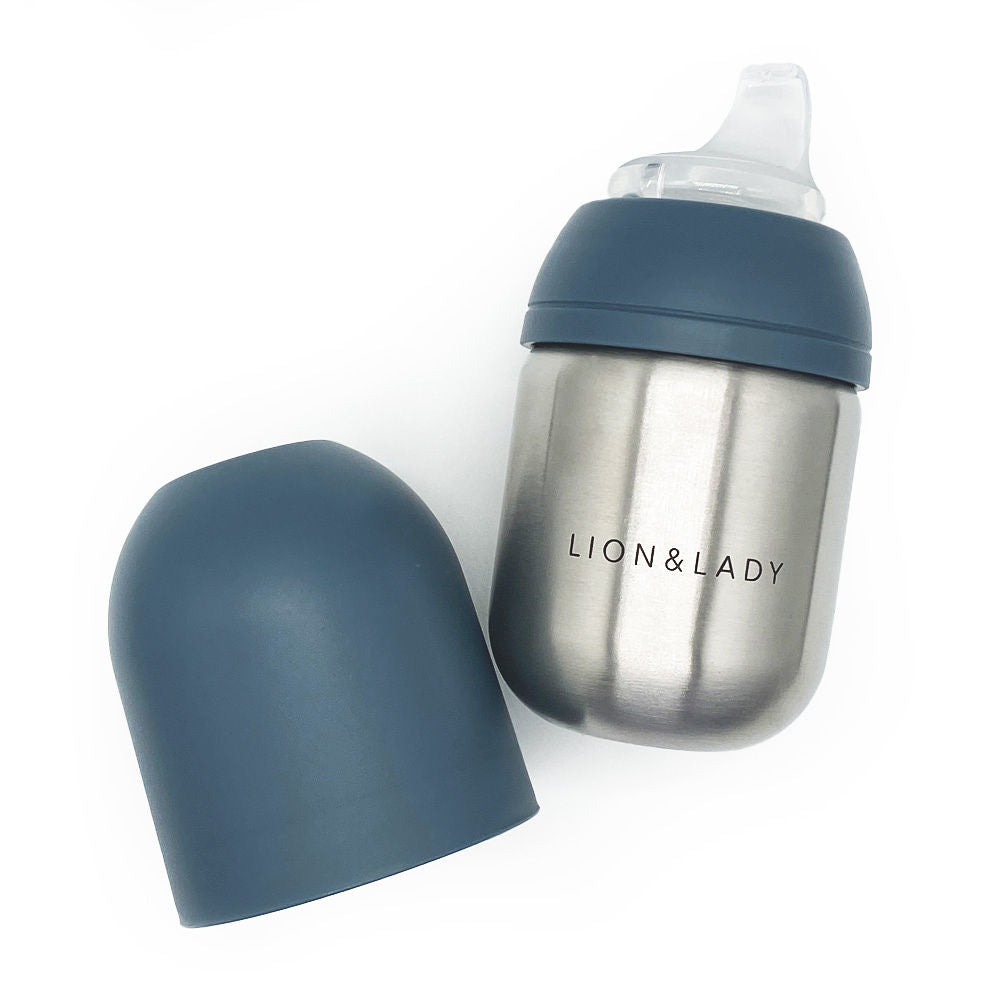 Sippy Stainless Steel Baby Bottle