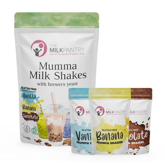 Gluten Free and Plant based Mixed Milk Shakes
