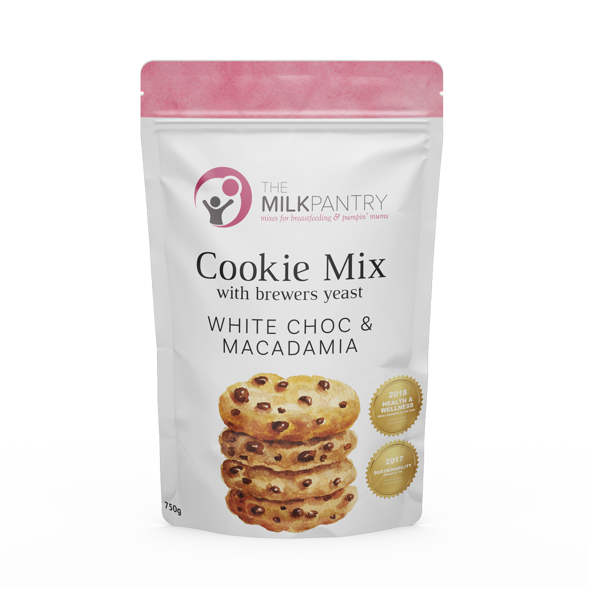White Chocolate and Macadamia Cookie Mixes 750g